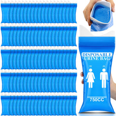 Colingmill urine bags 150-pack 700ml for bulk travel readiness.