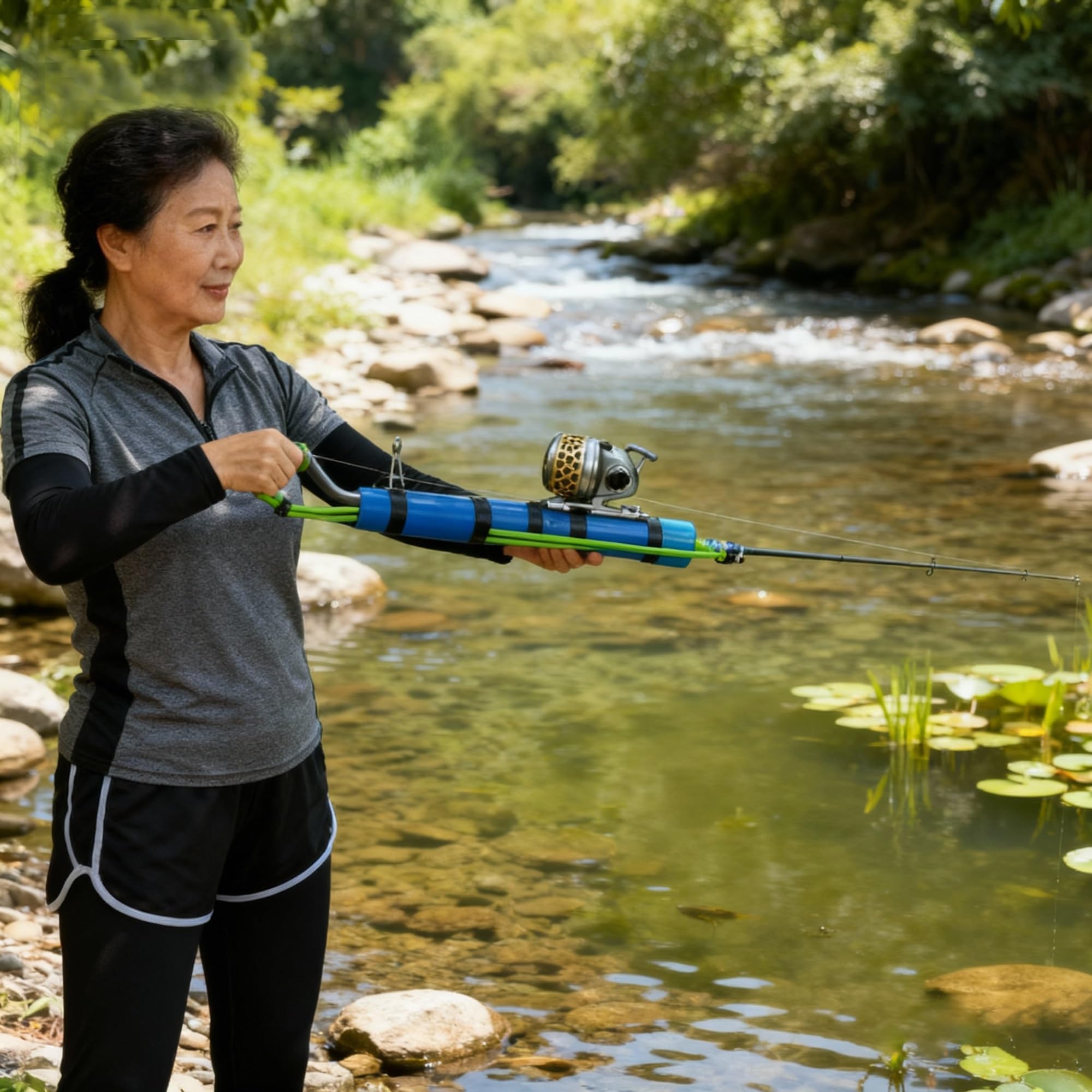 Colitt travel-ready design fits backpacks and tackle bags.