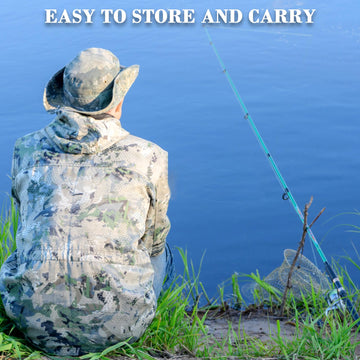 Collapsible bridge pier fishing net in use