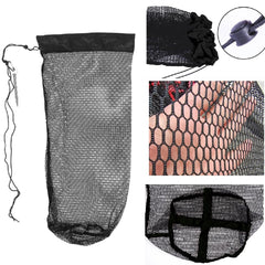 Close-up of durable nylon mesh material