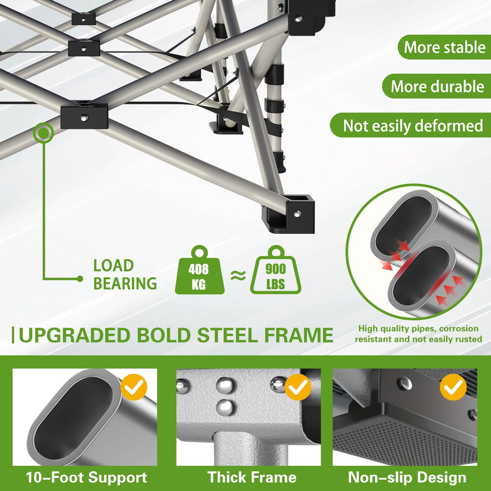 COLMERD cot with adjustable head tilt for comfortable reading.