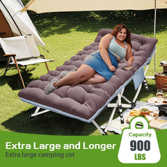 COLMERD XXL cot mattress with removable layer for extra comfort.