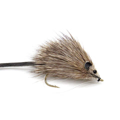 Colorado Fly Supply Mad Mouse close-up showing detailed deer-hair profile.