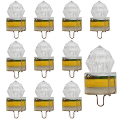 10 pack colorful LED deep drop fishing lights
