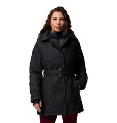 Columbia Alameda Ridge II parka front view with waterproof protection for daily wear