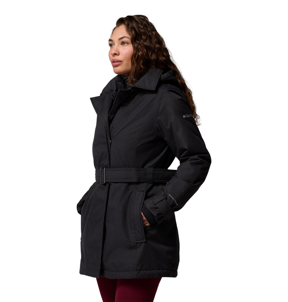 Columbia Alameda Ridge II parka hood removed highlights versatile styling
