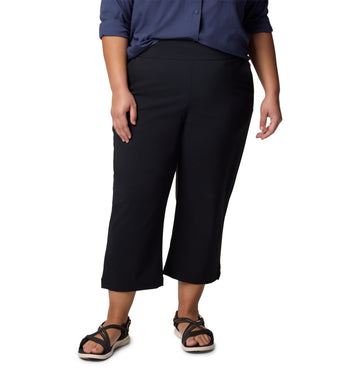 Columbia All Seasons Capri black with side vent for airflow and comfort