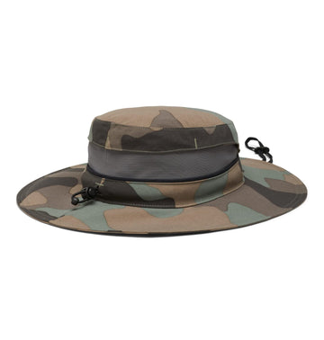 Columbia Bora Bora Booney side view shows adjustable fit and UPF 50 sun protection