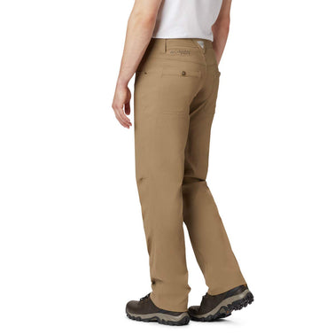 Columbia Bucktail Pant articulated knees enable easy movement on trails.