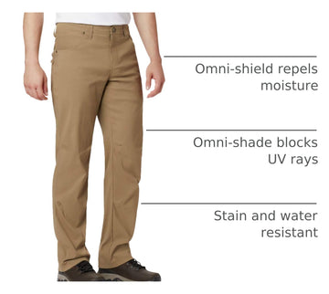 Columbia Bucktail Pant UPF 50 sun protection for long sunny field days.
