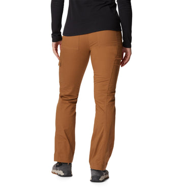Columbia Calico Basin camel pocket detail with roomy cargo pockets