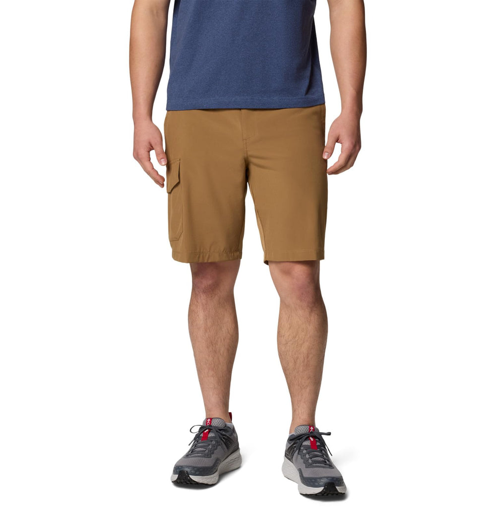 Columbia Eaglecrest short Delta front view with regular fit and sun protection