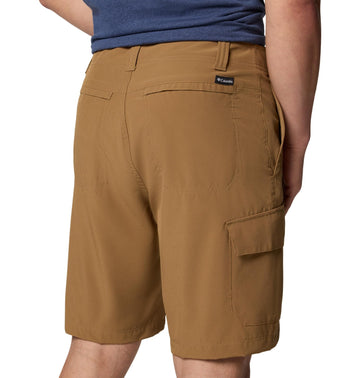 Columbia Eaglecrest short outdoor lifestyle image conveys versatile sun-ready wear