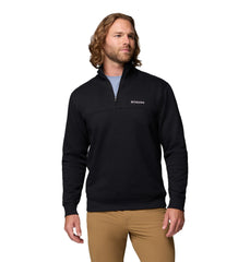 Columbia Hart Mountain II Half Zip front view offers easy layering for daily wear.