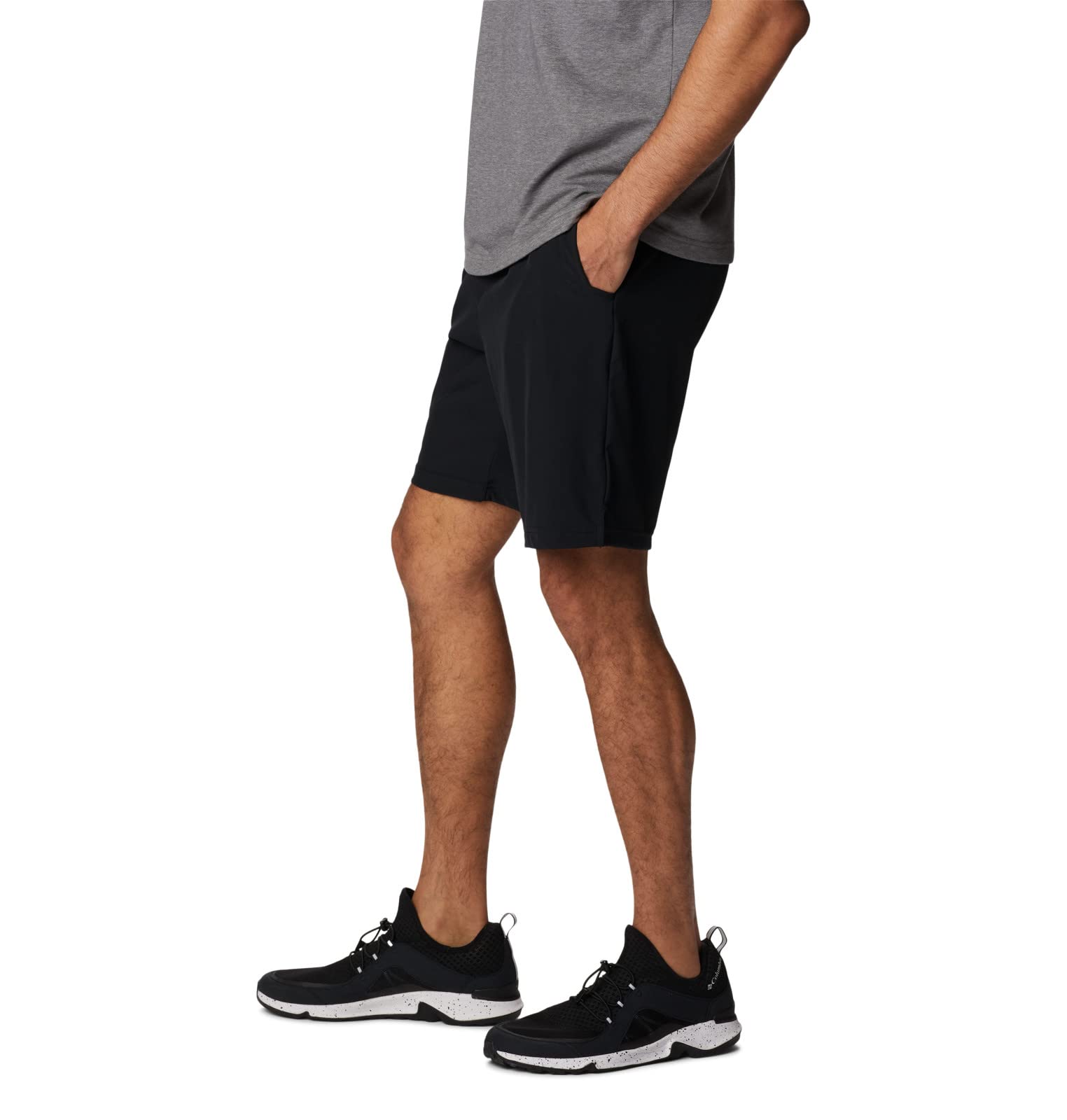 Columbia Hike Brief Short black XL waist-stretch detail for flexible movement