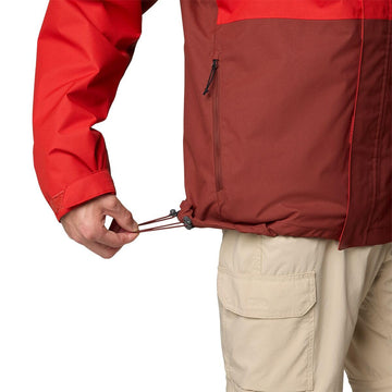 Columbia Hikebound II jacket adjustable cuff provides customizable fit.