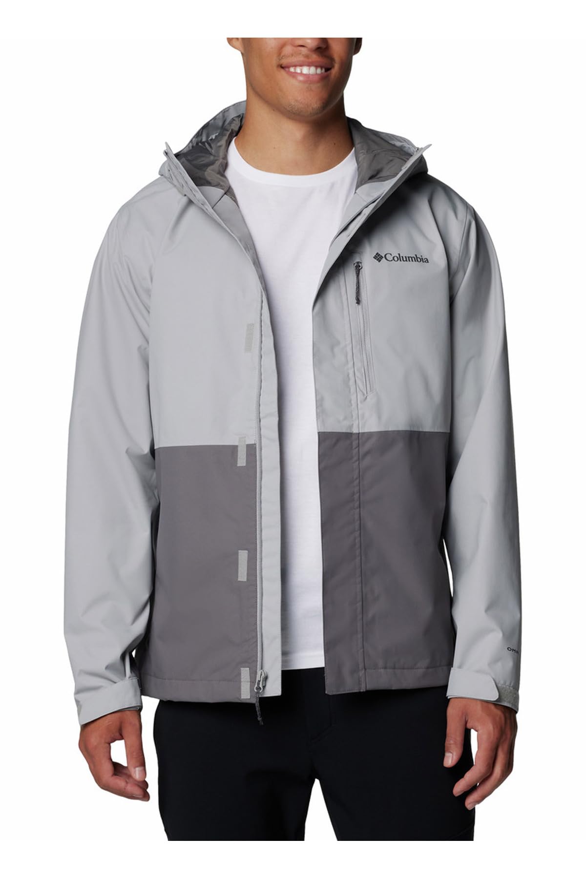 Columbia Hikebound II jacket hem drawcord, seals out drafts