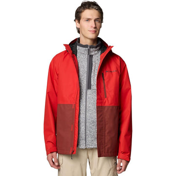 Columbia Hikebound II jacket drawcord hem for snug weather seal.