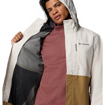 Columbia Hikebound II jacket packable into its hand pocket for travel.