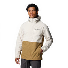 Columbia Hikebound II jacket sleeve cuffs adjust to seal out wind.
