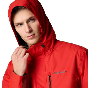Columbia Hikebound II jacket zippered hand pockets ideal for warmth and quick access.