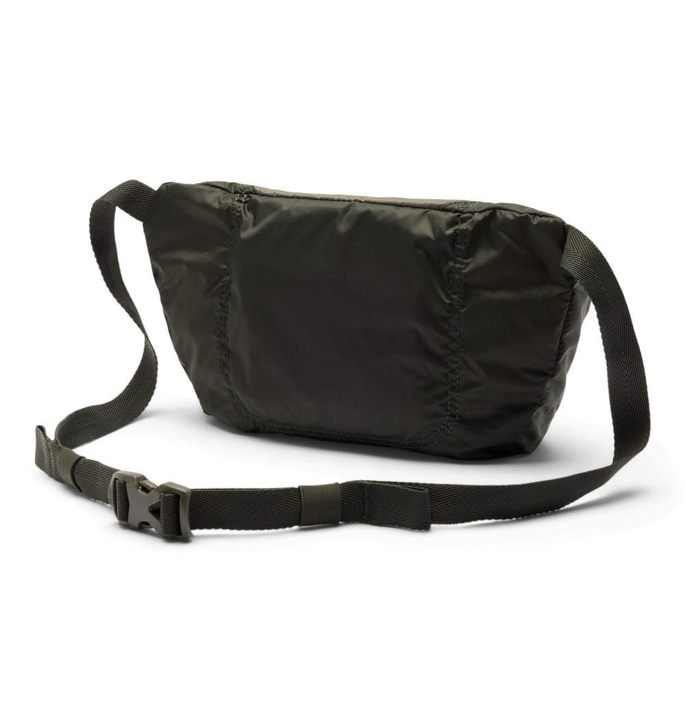 Columbia hip pack packable into its own pocket for easy stowage