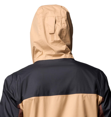 Columbia Inner Limits III back panel demonstrates breathable shell for comfort.