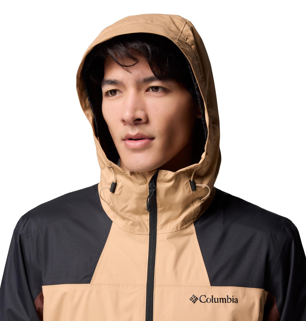 Columbia Inner Limits III hood adjustment feature for customizable coverage