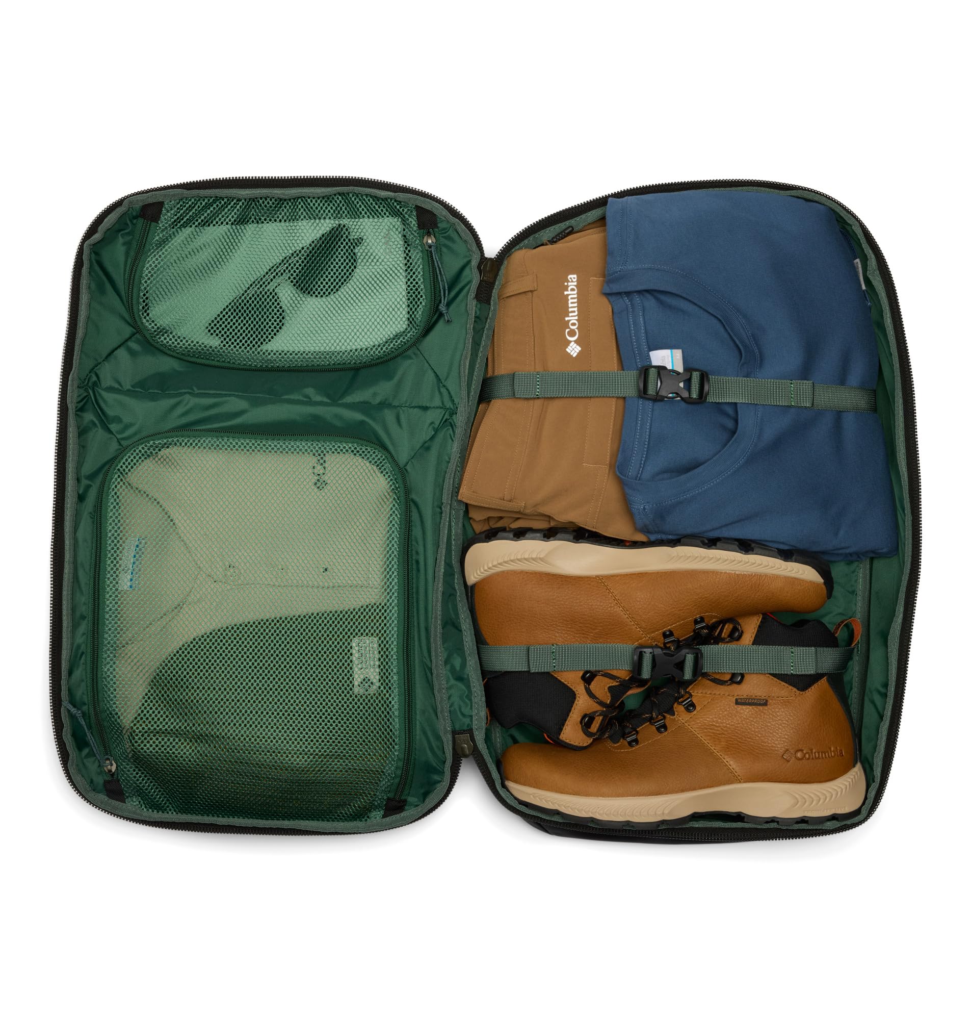 Columbia Landroamer internal compartments for organized daily gear