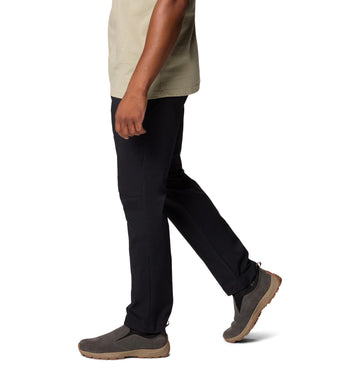 Columbia Landroamer Ripstop Pant II black waistband with integrated belt for secure fit