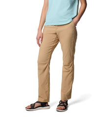 Columbia Leslie Falls II Stretch Pant back pocket emphasizes secure storage for valuables on trails