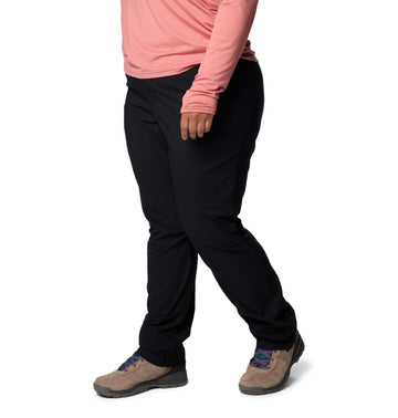 Columbia Leslie Falls II Stretch Pant black in-action shot highlighting everyday use.