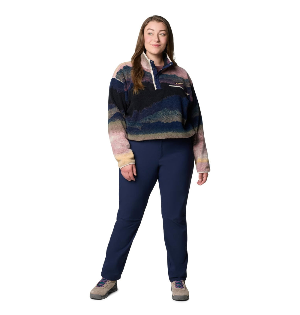 Columbia Leslie Falls II navy hem adjustable for length versatility
