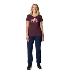Columbia Leslie Falls II Stretch Pant side view with accessible pockets.