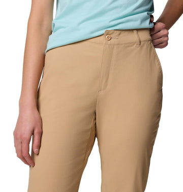 Columbia Leslie Falls II Stretch Pant zip-hem adjustment enables quick boot-ready tailoring