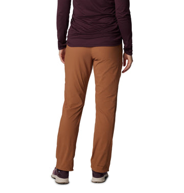 Columbia Leslie Falls Pant waistband and zipper detail for secure, comfortable fit