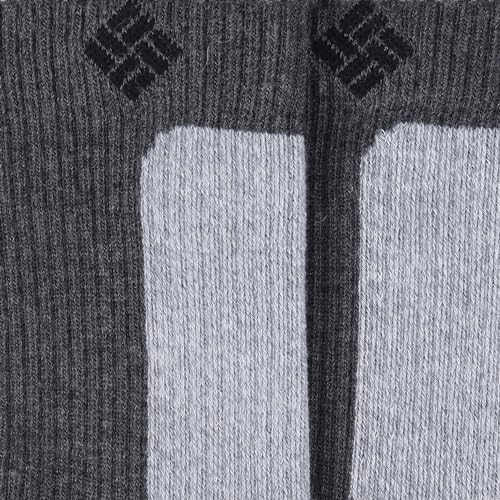 Columbia Lightweight Crop Hiker Socks arch support reduces fatigue on hikes.