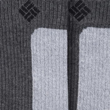 Columbia Lightweight Crop Hiker Socks arch support reduces fatigue on hikes.