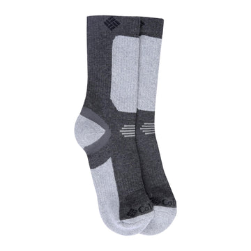 Columbia Lightweight Crop Hiker Socks mesh ventilation for breathable trail wear.