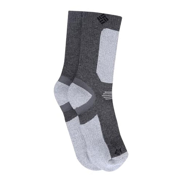 Columbia Lightweight Crop Hiker Socks moisture-wicking keeps feet dry.