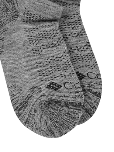 Columbia Merino Wool Tab No Show Socks Grey – pack shot ready for everyday outfits.