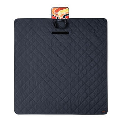 Columbia packable tote blanket waterproof-back highlights dry seating on damp surfaces.