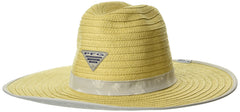 Columbia PFG Baha straw hat with a wide brim for all-day sun protection.