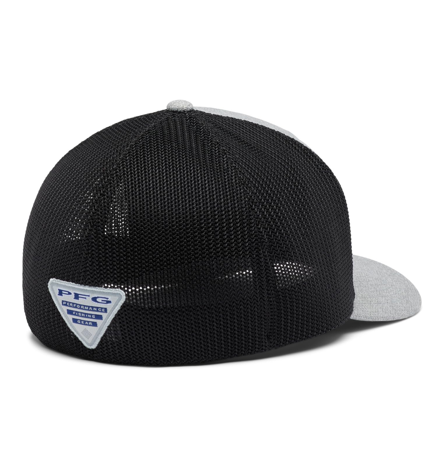 Columbia PFG Fish Flag Mesh Ball Cap side view shows sleek profile for casual wear.