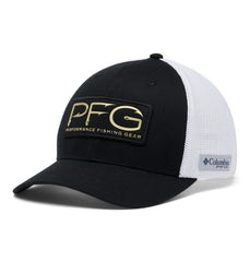 Columbia PFG Hooks mesh cap side profile highlights high crown design