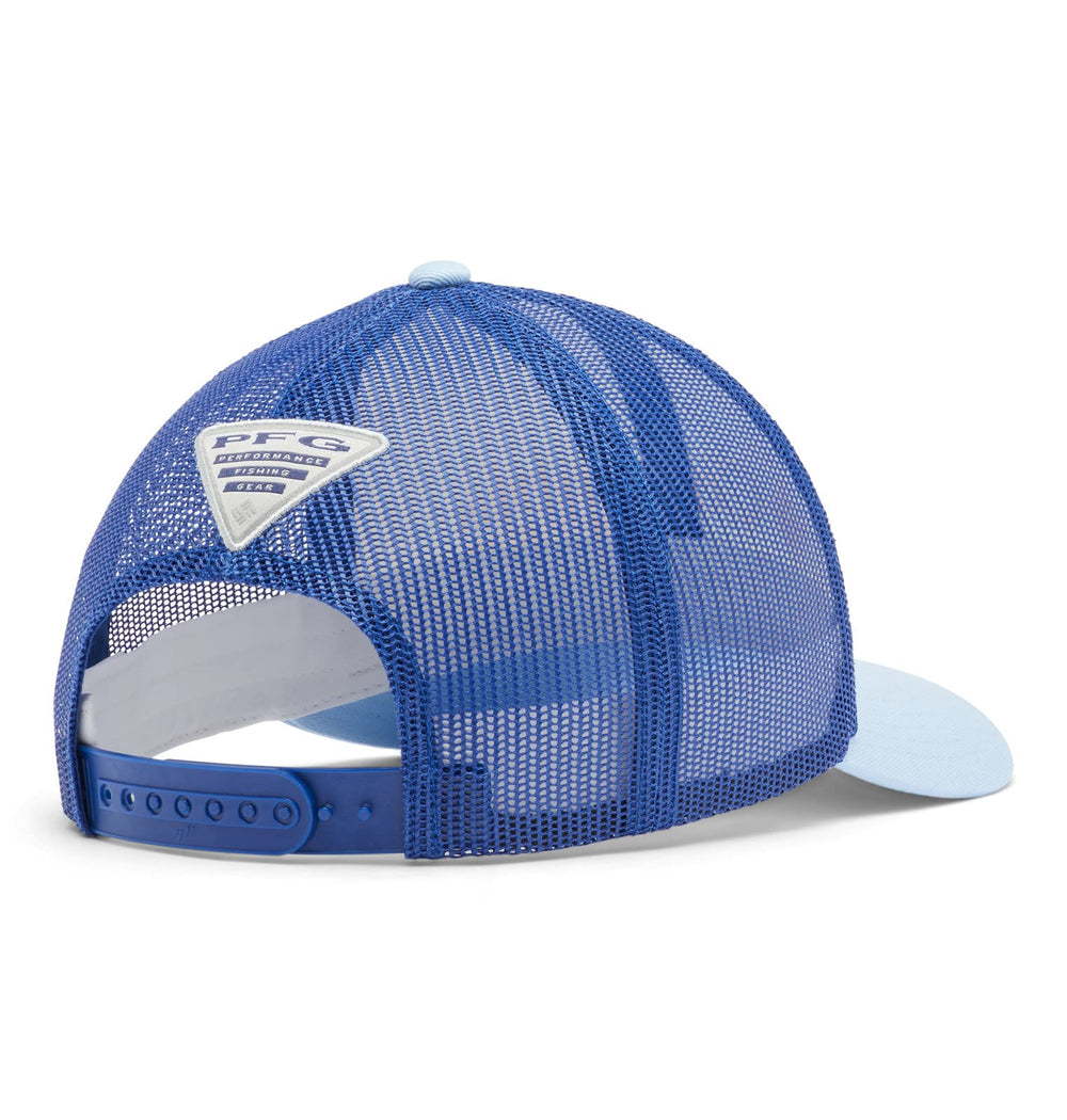 Columbia PFG Logo Cap back mesh detail for breathable comfort