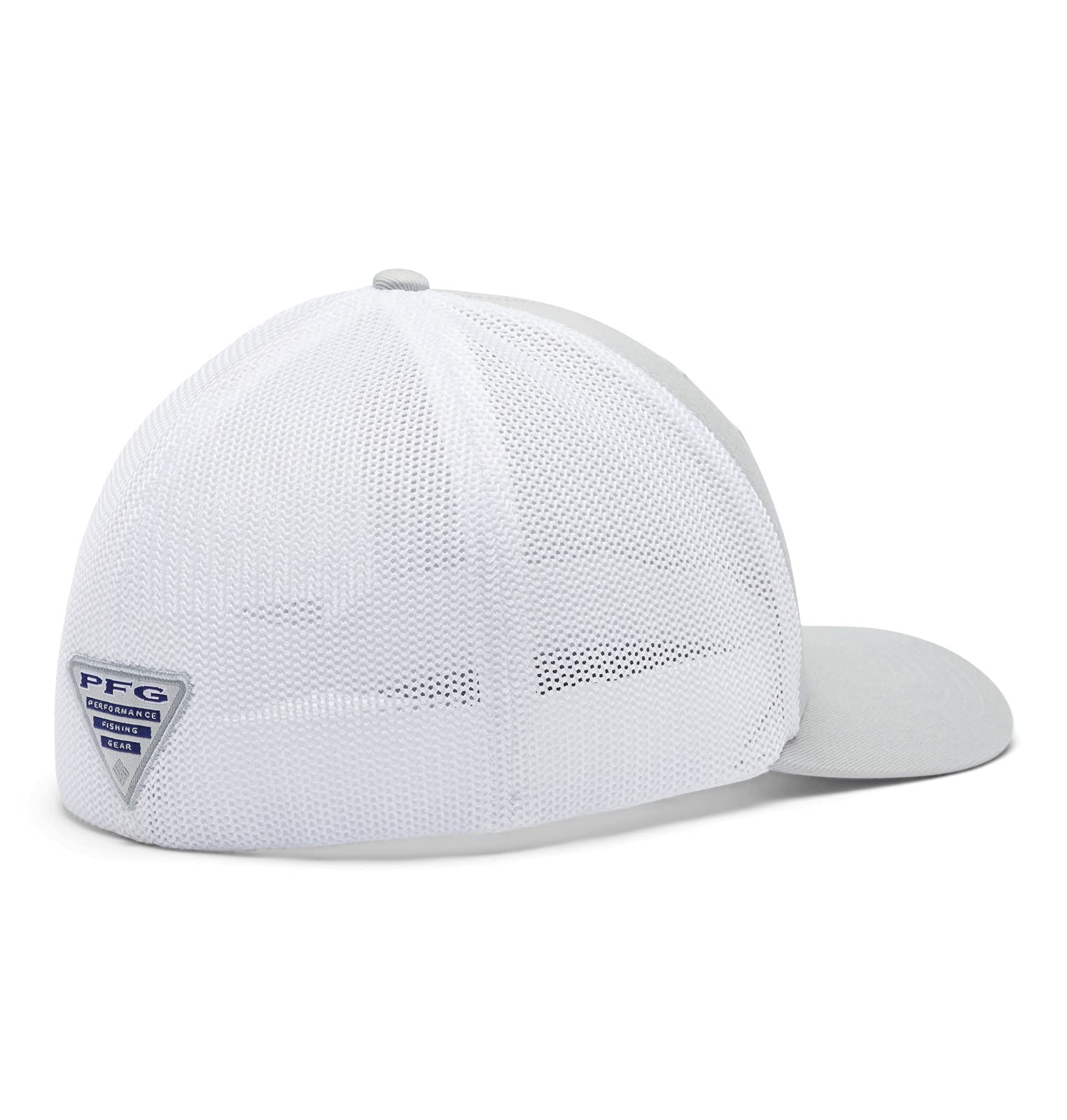 Columbia PFG Mesh Fish Flag Ball Cap side view demonstrates versatile outdoor style