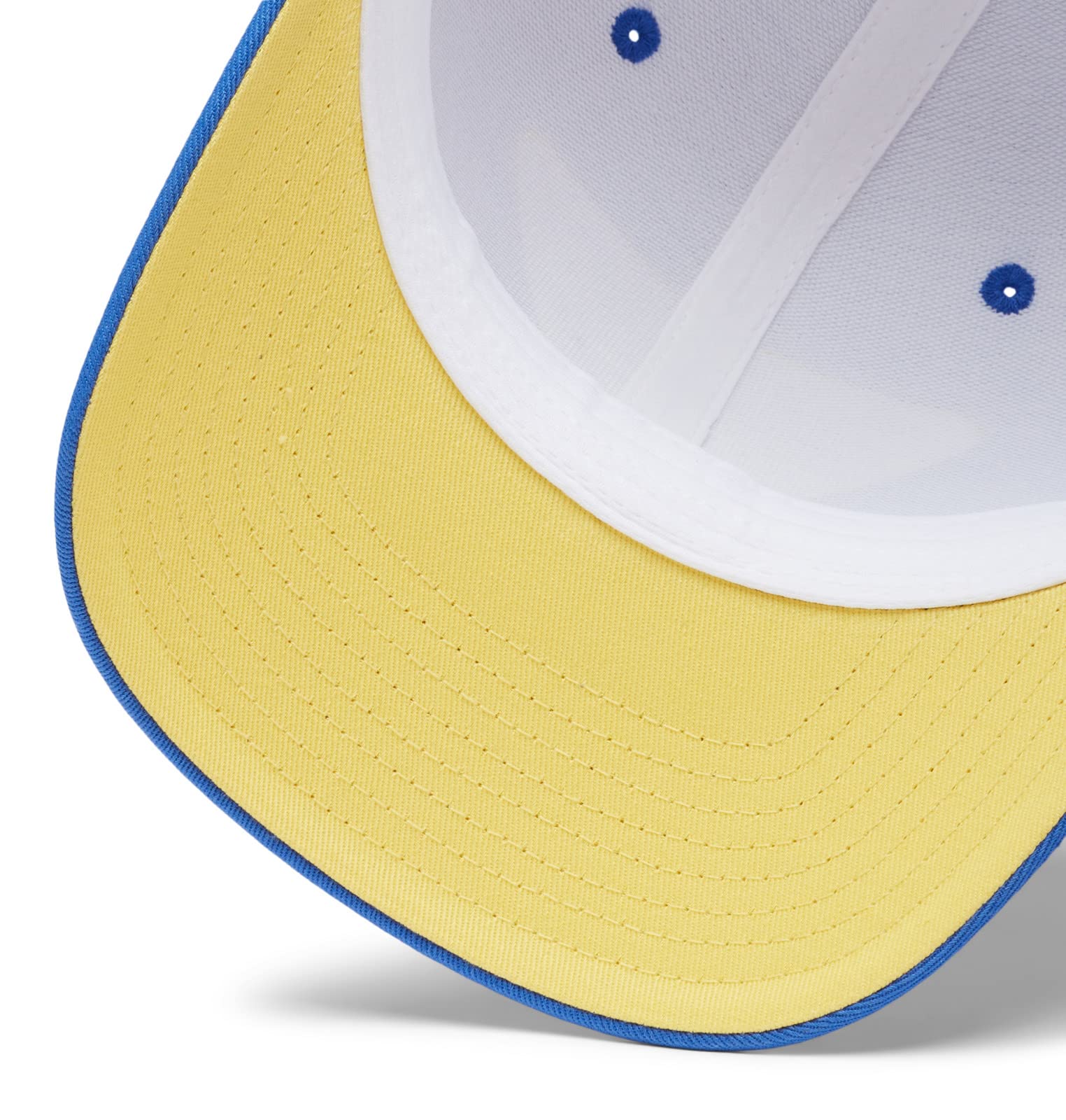 Columbia PFG patch mesh snap back mesh ventilation emphasizes airflow for cooling wear.