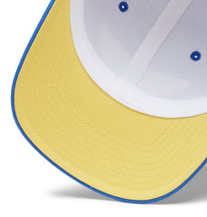 Columbia PFG patch mesh snap back mesh ventilation emphasizes airflow for cooling wear.