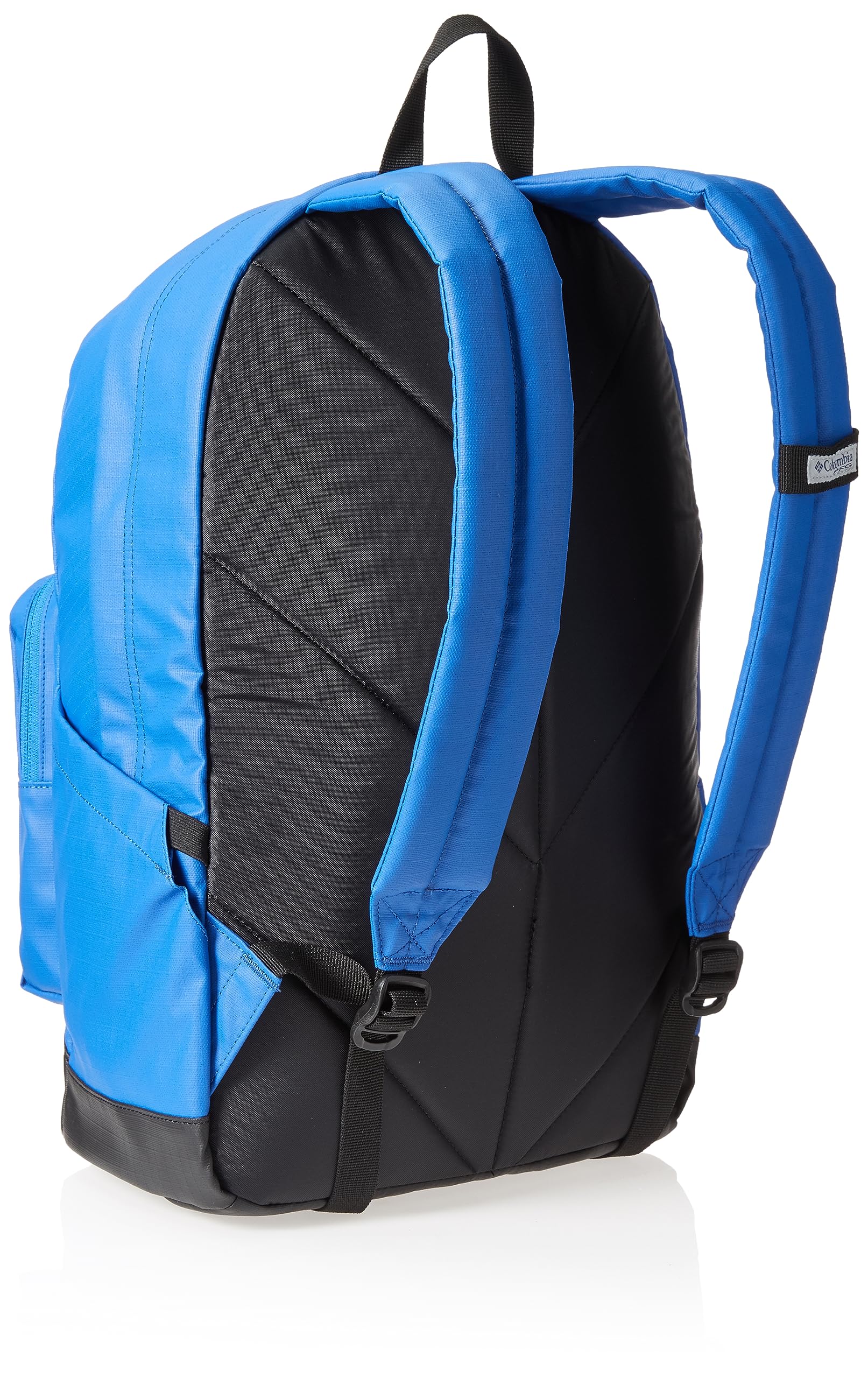 Columbia PFG Zigzag 22L backpack laptop-sleeve view fits up to 15 inches.